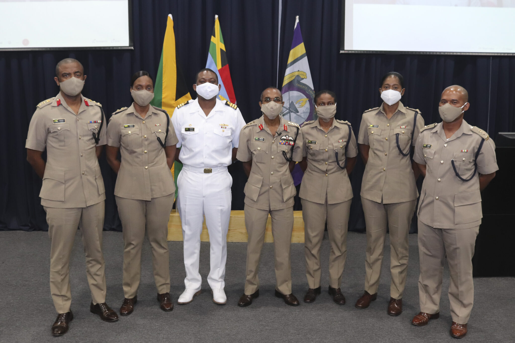 Jamaica Defence Force Jdf Promotes Senior Officers The